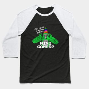 Gorilla Tag Mini Games Kid (For Dark colors) Baseball T-Shirt